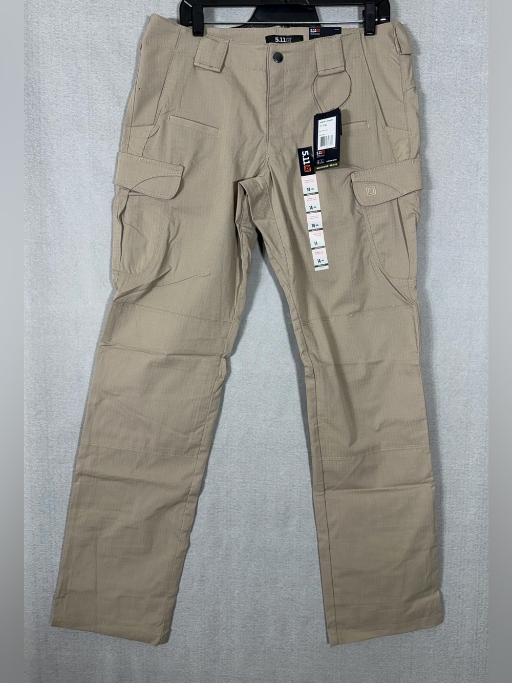 Women’s 5.11 Tactical Stryke Cargo Pants - Khaki/Tan 14 Long